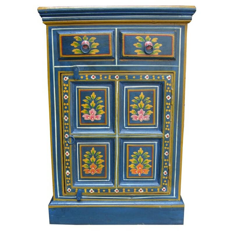 antique floral painted furniture