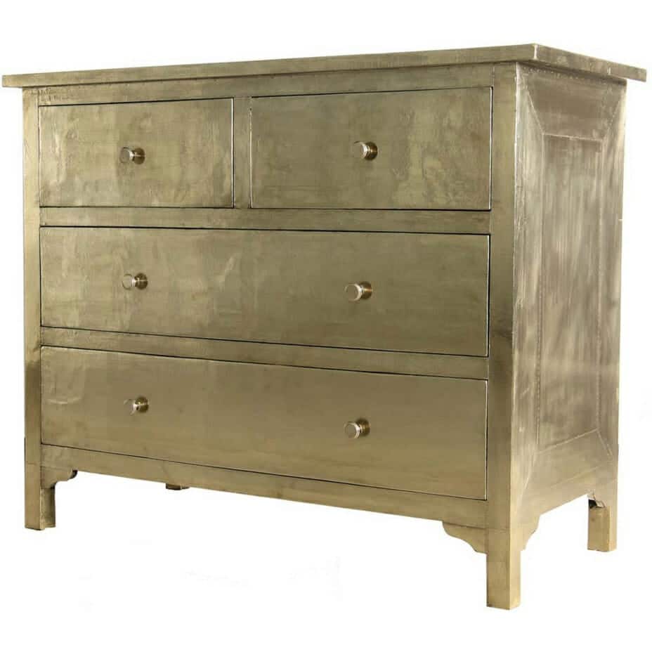 White Metal Chests Of Drawers Iris Furnishing
