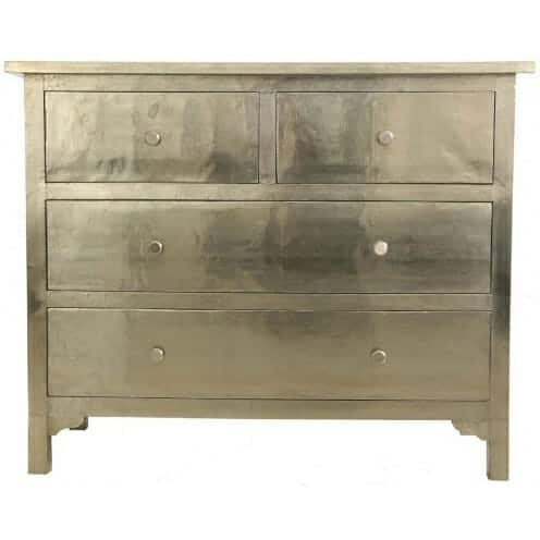 White Metal Chests Of Drawers Iris Furnishing